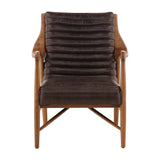 Baxter - Occasional Chair - Light Brown / Dark Brown