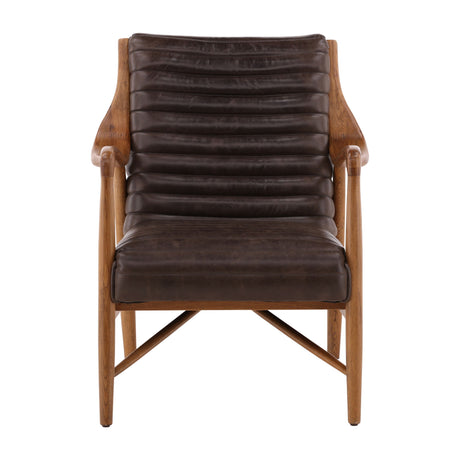 Baxter - Occasional Chair - Light Brown / Dark Brown
