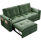 2 In 1 Convertible Sofa Bed For Living Rooms