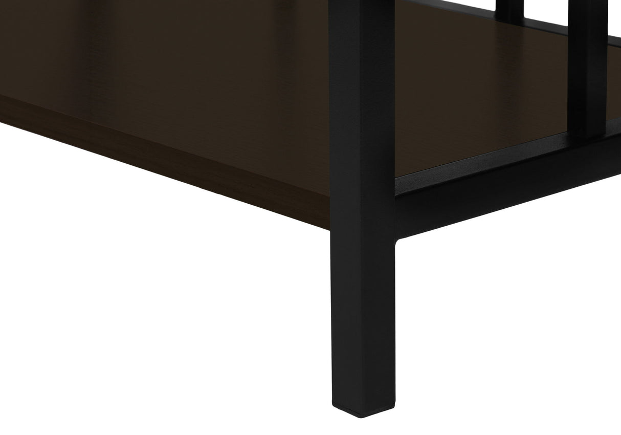 Bookshelf, Bookcase, Etagere, 4 Tier, For Office, Contemporary & Modern - Espresso - Etageres - Alpine Outlets