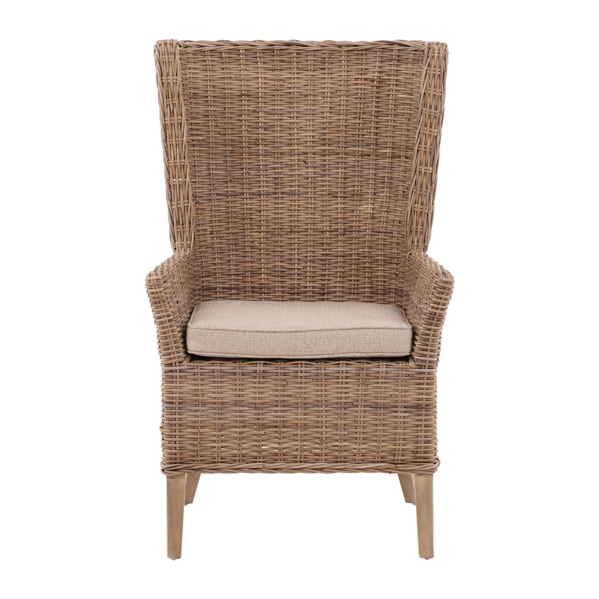 Key Largo - Host Chair (Set of 2) - Light Brown