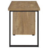 Trowbridge - 3 Drawer Office Desk - Mango Color