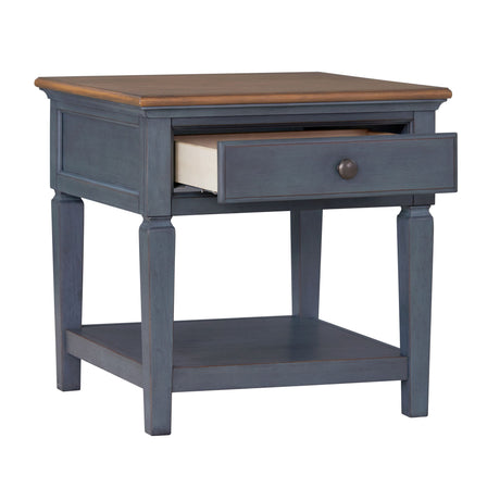 End Table - Blue