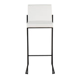 Fuji - Contemporary High Back Barstool Elegant Design