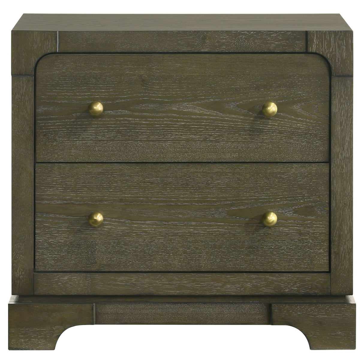 Sundance - 2 Drawer Nightstand - Dark Brown