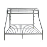 Tritan - Twin / Full Bunk Bed - Silver