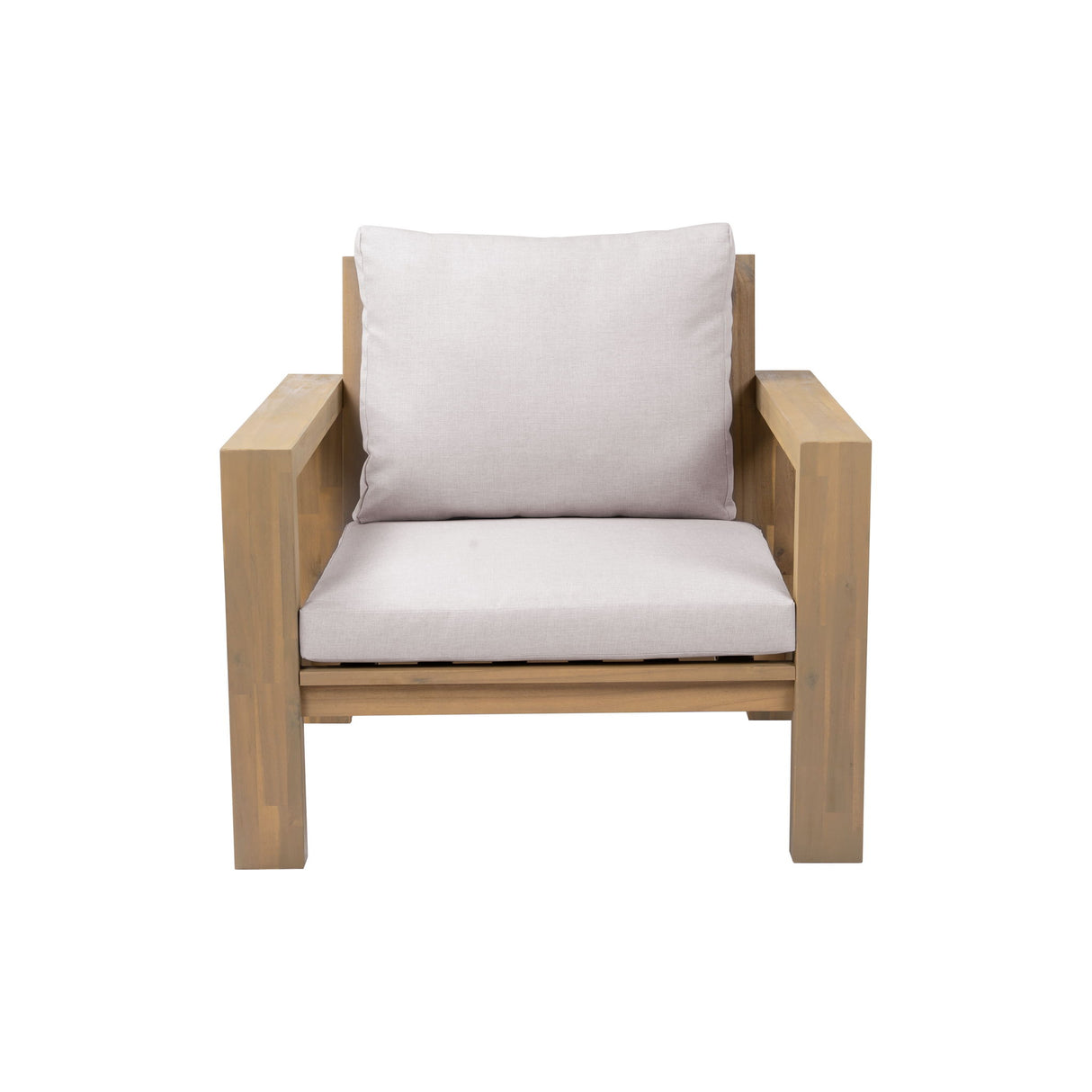 Stylish Outdoor Armchair With Cushion For Garden