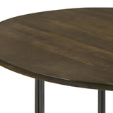 Accent Table With Slim Tripod Base - Brown