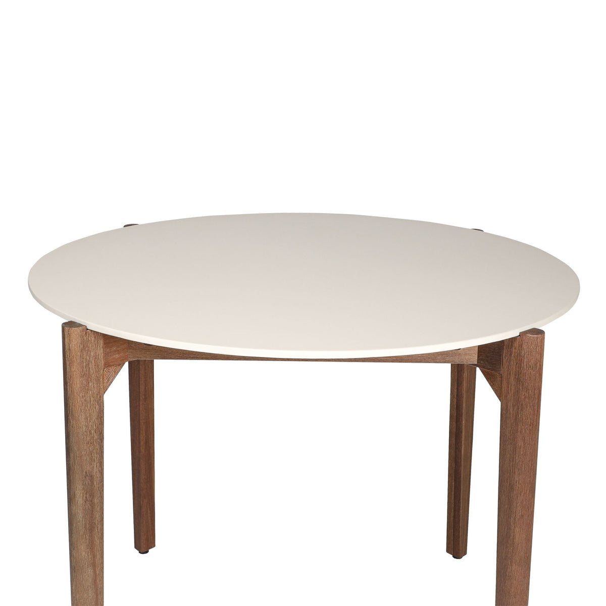 Cove - Eucalyptus & Rope 5-Piece Outdoor Dining Set - Brown & Almond milk