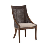 Robertson - Dining Chair - Dark Brown / Beige
