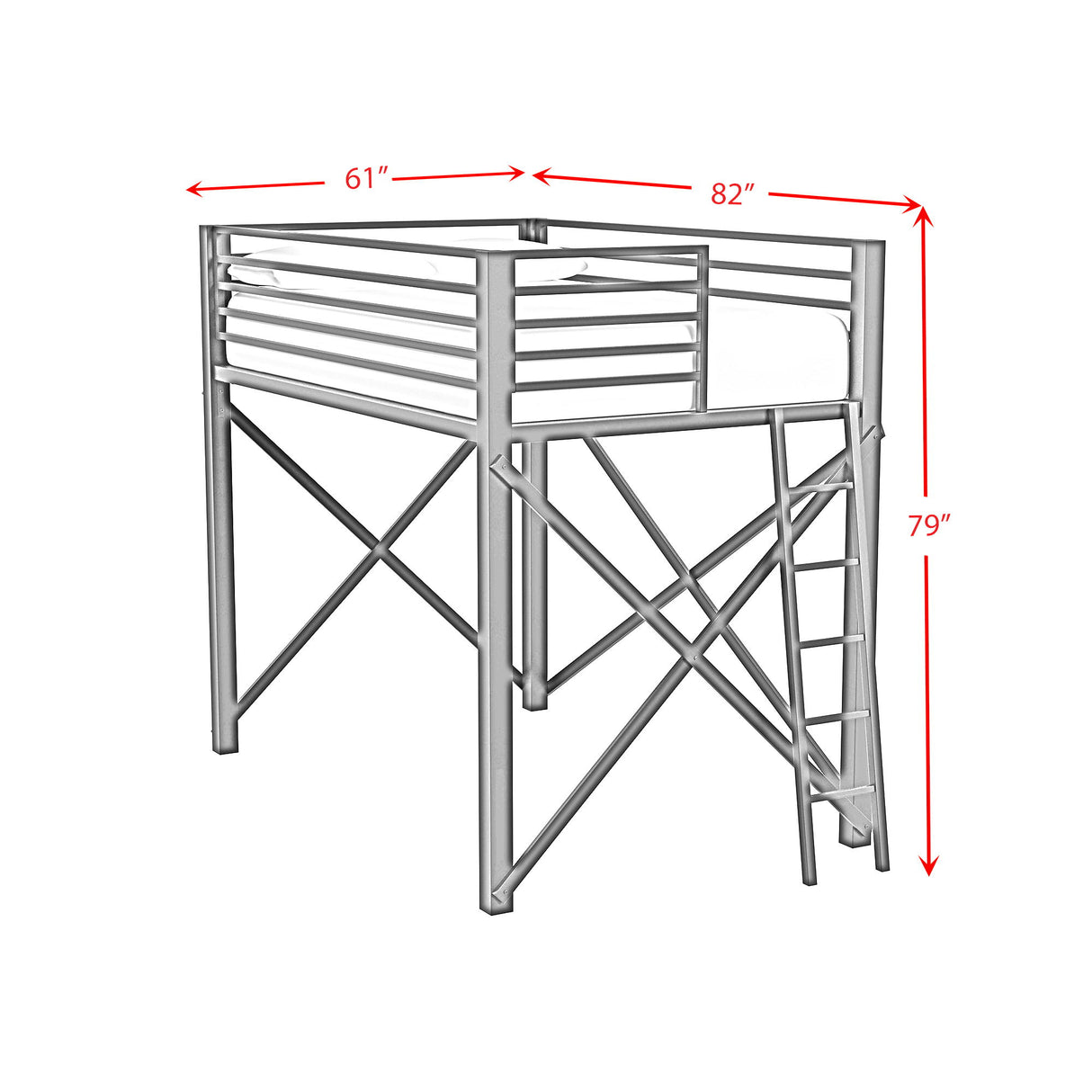Talia - Loft Bunk And Ladder