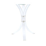 Bailey - Round Top Side Table - Clear