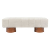 Modern Upholstered Dining Bench