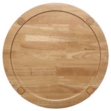 Elliott - 2 Piece Round Coffee And End Table Set - Maple
