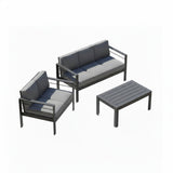 Outdoor Patio Set, All-Weather With Thick Cushions