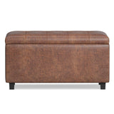 Cosmopolitan - Upholstered Storage Ottoman