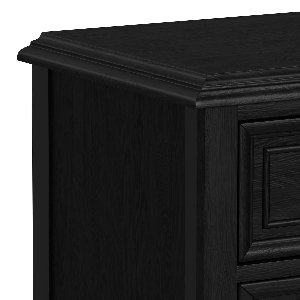 Heritage - Sleigh Bedroom Set - Black