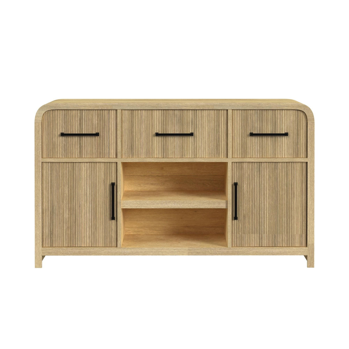 Ridgemont Natural Wood Dining Server