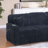 Convertible Sectional Upholstered Sleeper Sofa With Storage Chaise