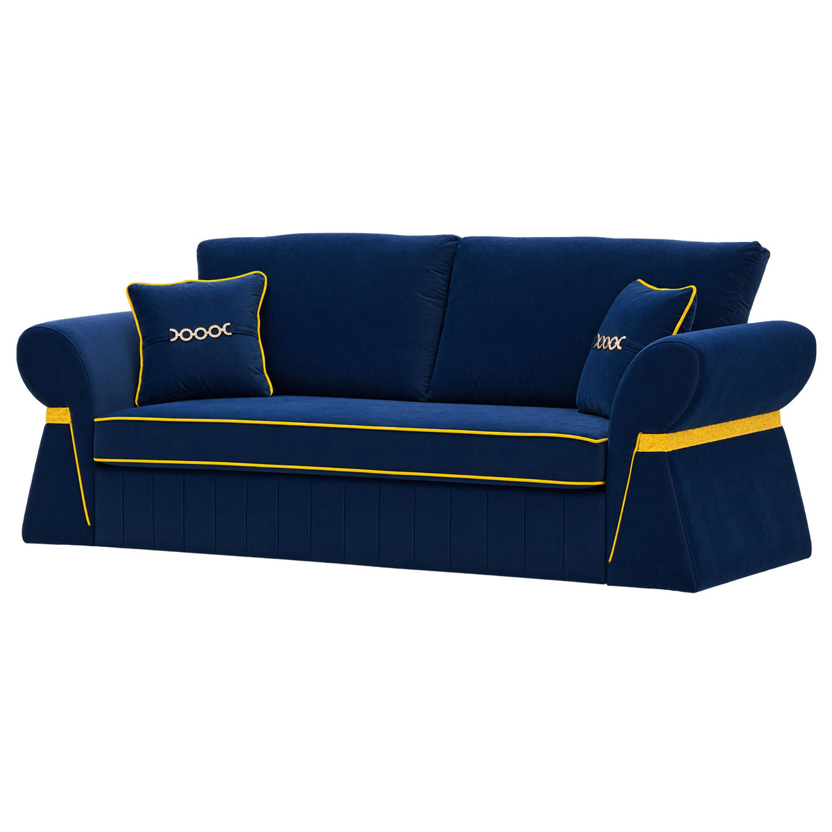 3 Seater Sofa & Pocket Coils And Foam Cushion