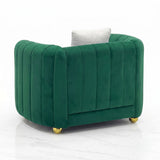Single Sofa With High Resilience Foam