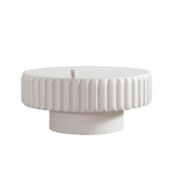 Fluted Storage Table With Lift Off Lid