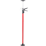 Adjustable Steel Support Pole System For Jacks And Drywalls With Carry Bag - Black / Red