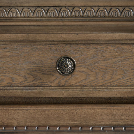 Madison Park - Server & Hutch With Led - Walnut