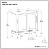 Harper - Low Storage Handcrafted Cabinet