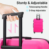 Hardshell Luggage Set 6 Piece With Duffel & Toiletry Bag