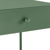 Colette - 1 Drawer Nightstand With Bottom Shelf - Green