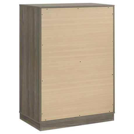 Edmondson - 4 Drawer Chest - Natural / Gray