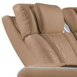 Electra - Power Recliner Sectional Sofa With Power Headrests, Console Loveseats, Wedge, LED Light Strip, Speakers