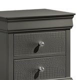 Blaze - 2 Drawer Modern Nightstand