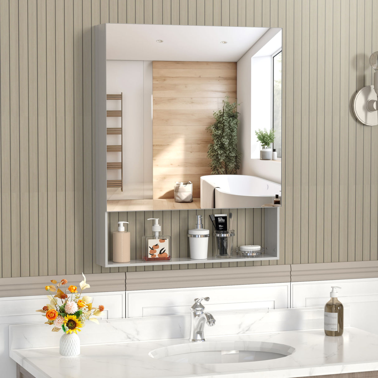 Medicine Cabinet With Mirror For Bathroom