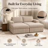 Modular Sectional Sofa, Reversible Set