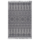 Guros - 6' X 9' Traditional Indoor / Outdoor Area Rug - White / Gray