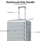 3 Pieces Set 20" / 24" / 28" Spinner Wheel Luggage With Combination Lock