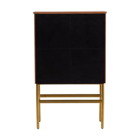 Caldwell - Bar Cabinet - Light Brown
