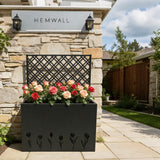 Tall Planter Raised Garden Bed With Trellis