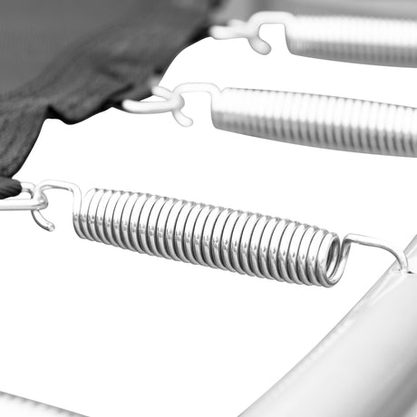 14Ft Powder Coated Advanced Trampoline With Basketball Hoop Inflator And Ladder (Outer Safety Enclosure) - Orange - Trampolines - Alpine Outlets