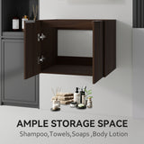 Floating Bathroom Vanity Cabinet With Soft Close Double Doors, Spacious Interior Storage, Wall Mounted, Cabinet Only