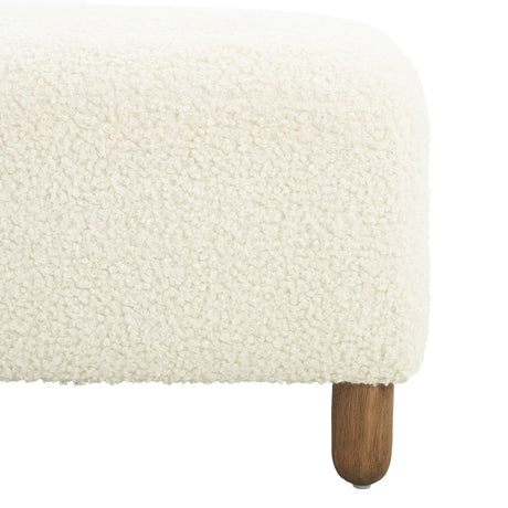 Comfortable Ottoman - White