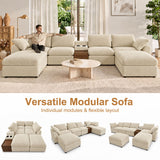 Modular Cloud Couch With Storage Console