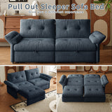 Sofa Bed, 2 In 1 Design For Living Rooms