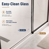 Frameless Shower Door With Soft Closing