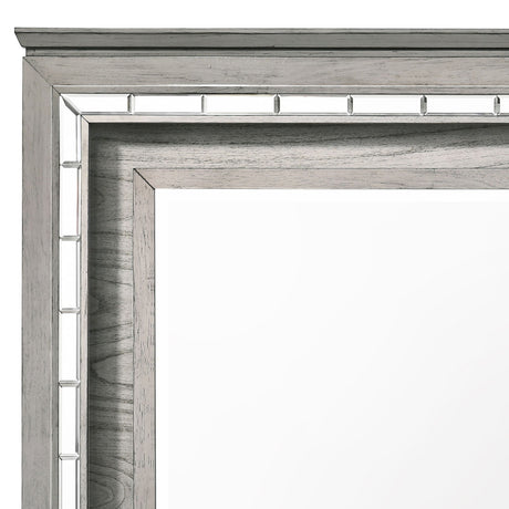 Antares - Mirror With LED - Light Gray - Mirrors - Alpine Outlets