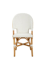 Jade - Side Chair (Set of 2) - White / Light Brown