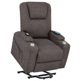 Power Lift Massage Recliner With Heat And Remote Control