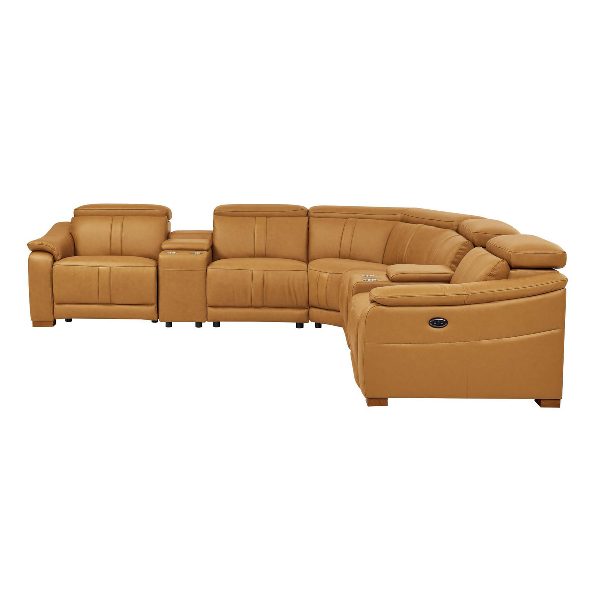 Modular Sectional & Recliner Seat And Adjustable Headrest